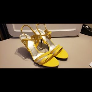Ladies Heeled Sandals. Size 12. Never Worn